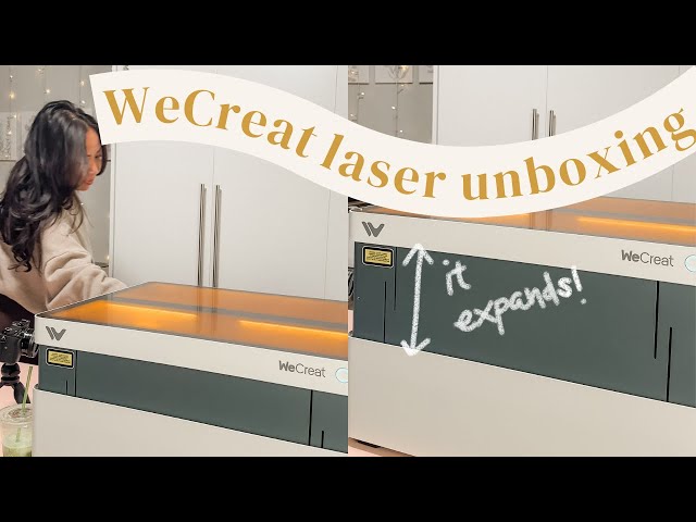 Unbox + Set Up the WeCreat Vision Laser Engraver!