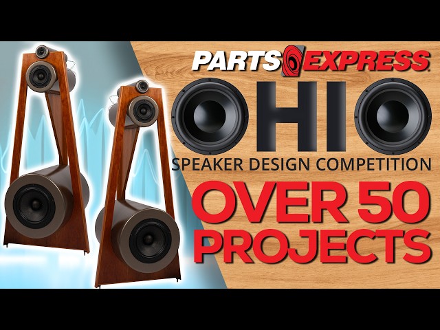 OHIO Speaker Design Competition 2024 - Custom Stereo Speakers