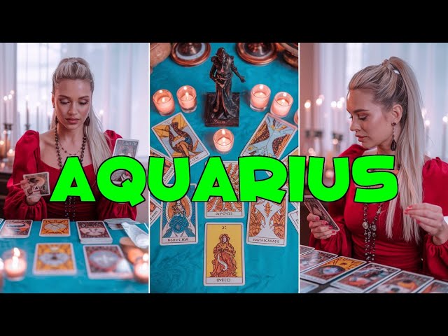 AQUARIUS 😱 THEY’RE ABOUT TO VANISH❗️YOU NEED TO KNOW THIS…❗️ AQUARIUS TAROT