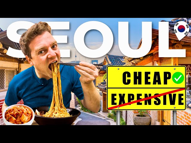 Seoul IS EXPENSIVE...Unless You Eat Here 🇰🇷