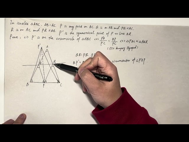 Olympiad Geometry Circumcenter Example 8