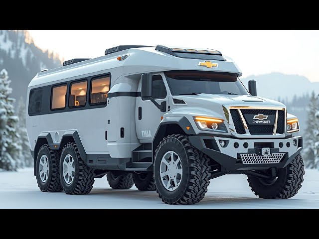 2025 Chevrolet Camper Motorhome: The Ultimate Luxury Adventure Machine You Can’t Miss!🚒