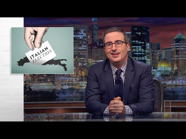 Italian Election: Last Week Tonight with John Oliver (HBO)