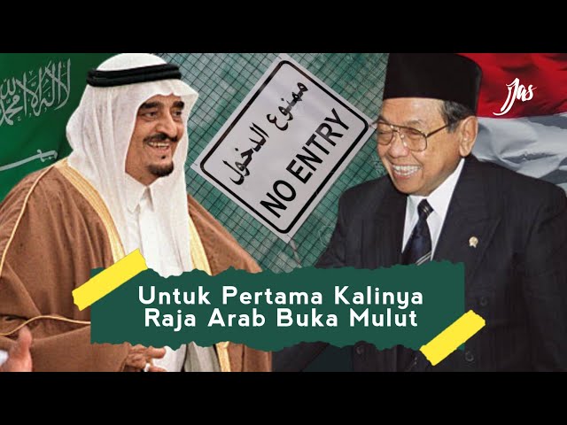 Ini Humor Gus Dur yang Bikin Ngakak Raja Arab