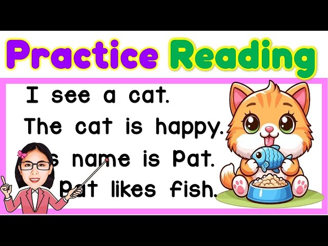 Learn to READ | Practice Reading | English Reading Lesson for Kids | Teacher Aya Online Tutor