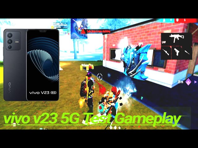 vivo v23 5g gaming Test Free Fire😱