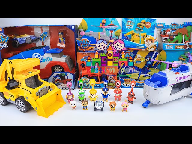 🚓 Paw Patrol Unboxing Collection Review | 🎬 The Movie | Ryder 🚙 Big Truck 🚒 | Patrick ASMR 🎧