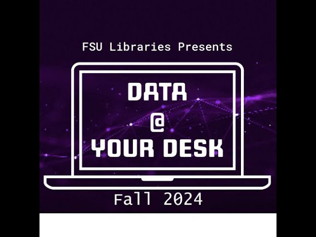 Data @ Your Desk Series (Fall 2024): Intro to NVivo