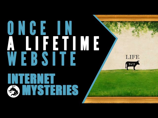 Internet Mysteries: The Website You Can Only Open Once