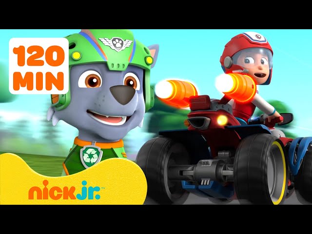 Paw Patrol | ¡PAW Patrol Rescates y Aventuras con Cohetes! Con Rocky y Ryder 🚀 120 Minutos | Nick Jr