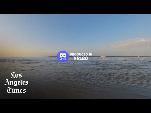 VR Video: A relaxing morning at the beach