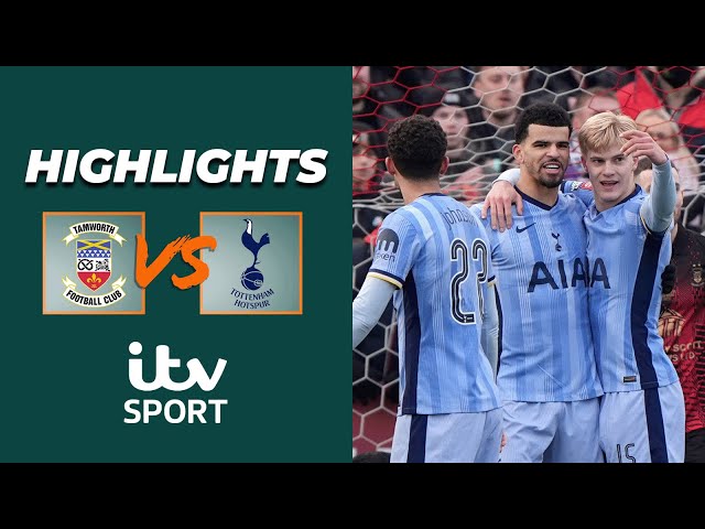 HIGHLIGHTS | Tamworth take Spurs to Extra-Time | Tamworth v Tottenham Hotspur | FA Cup 24/25