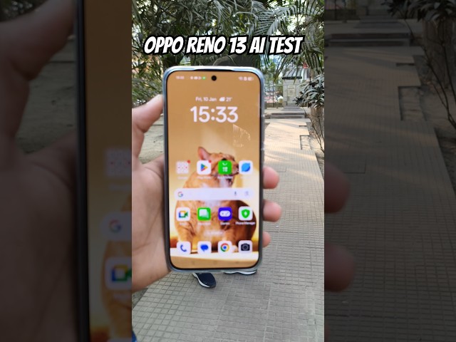 OPPO RENO 13 AI TEST