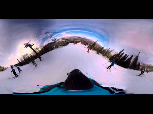 #360Youtube Magnetic Ski Run #4