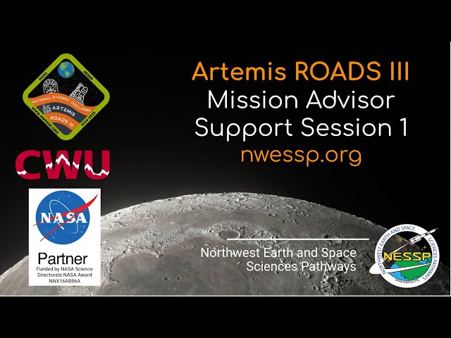 Artemis ROADS III Mission Advisor Support Session 1