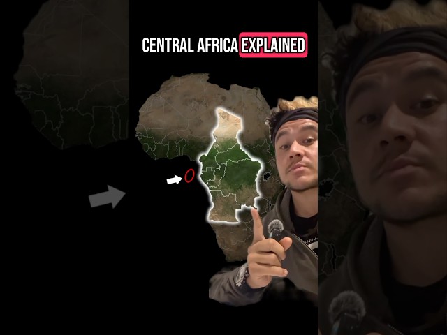 Geopolitical structure of central Africa in less than 2 minutes