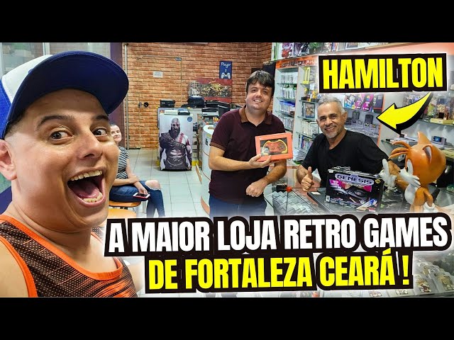 Conheça a Maior Loja de games Retro de Fortaleza Ceará !