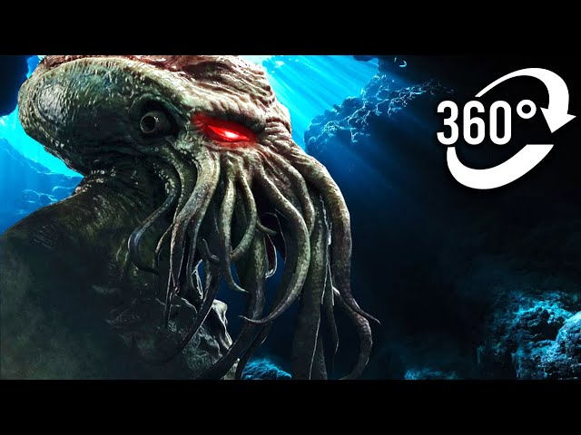 Cthulhu awakens | 360 VR Video | 8K Ambisonics