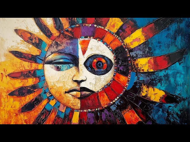 Native American Indian Tribal Art | Canvas TV Art | Tv Art Screensaver 4k