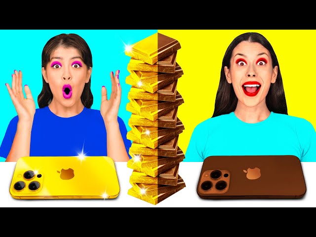 Défi Chocolat vs Réalité Nourriture | Incroyables Astuces de Cuisine par TaTaRa Challenge