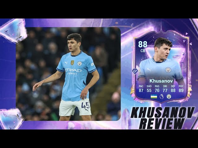 ¡CORTA TODO! Abdukodir Khusanov 88 FUTURE STARS REVIEW EA FC 25