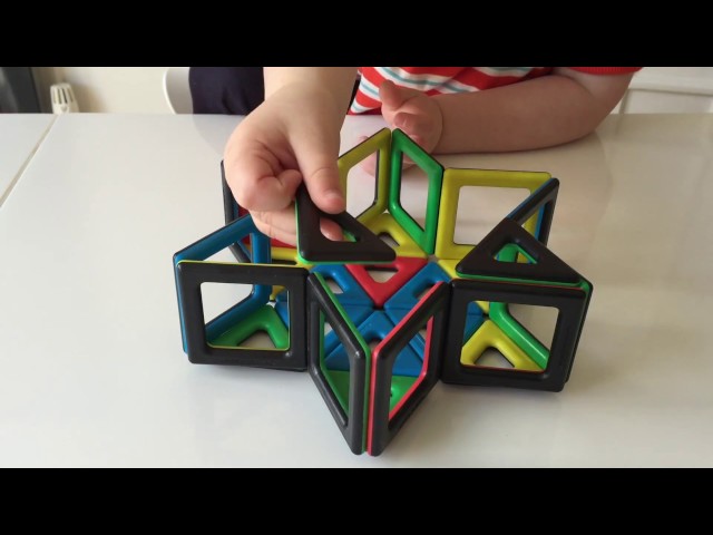 Educational Toys for Children: Magnetic Polydron