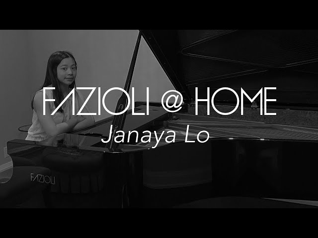 Janaya Lo: F. Schubert, Piano Sonata in A major, D 664