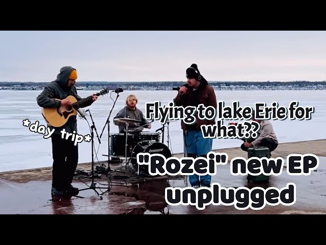 Drumming on Lake Erie in January - COLD Day Trip