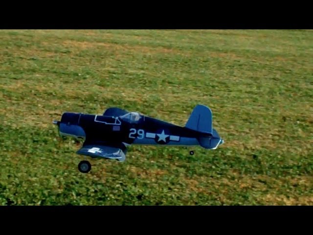 Parkzone F4U 1A Corsair flight and review