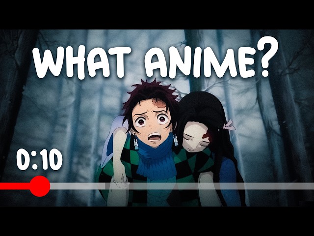 Can you guess the Anime by the first 10 Seconds?