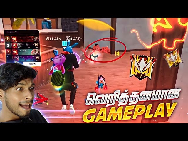 REGION TOP 3 LA இருக்கும் போது HACK USE பண்ணதால 😭FREEFIRE ID BAND பண்ணிடானுக 🤬 @villainela