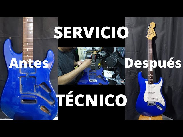 Restaurando una Guitarra Electrica