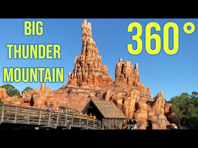 Magic Kingdom 360° | Big Thunder Mountain Ride | Fun Family Florida