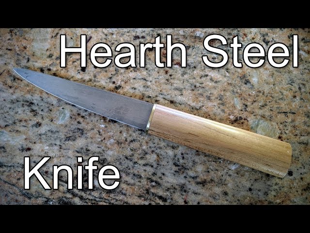 Forging a Hearth Steel Knife - Knife Making (Forge Diaries Ep. 17)