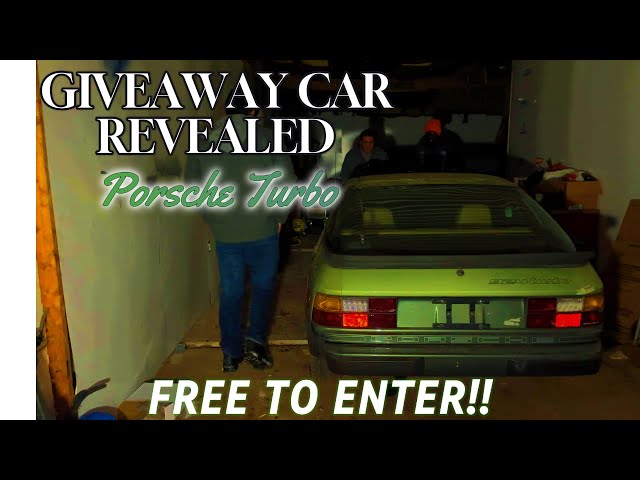 GIVEAWAY TURBO PORSCHE! Found after being parked for over 10 years!