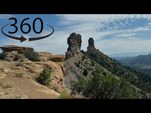 Explore Chimney Rock Colorado in 360° VR Stunning Aerial Views & Ancient History