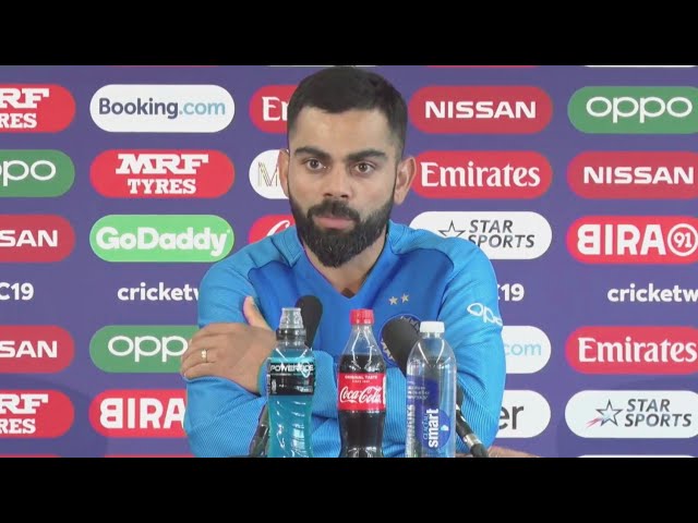 Virat Kohli Post Match Press Conference After New Zealand beat India by 18 runs to enter final #CWC