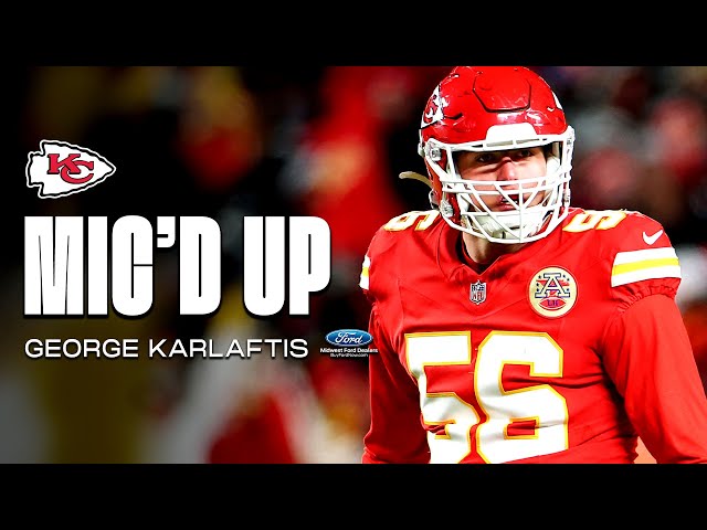 Chiefs George Karlaftis Was Mic'd Up & Making Franchise History in AFC Divisional Round Win