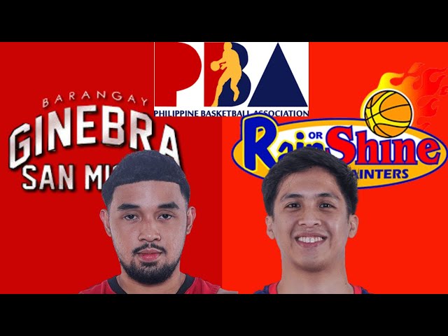 Barangay Ginebra San Miguel VS Rain Or Shine Elasto Painter PBA LIVE SCORE