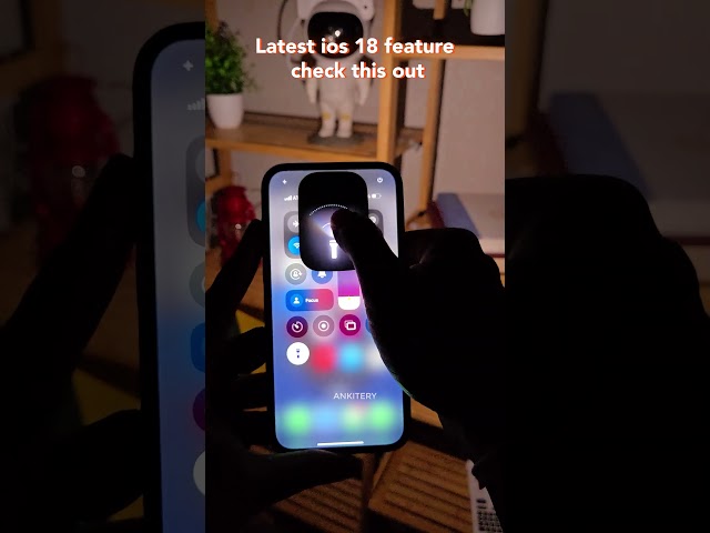 iOS 18 Flashlight upgrade