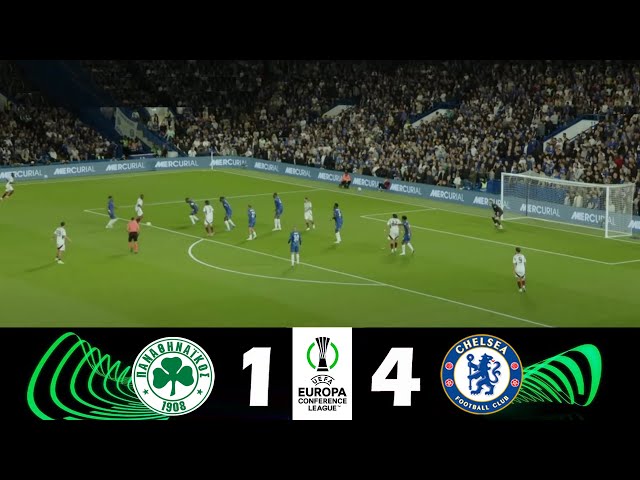 Panathinaikos vs Chelsea 1-4 | 2024 Europa Conference League | Match Highlights