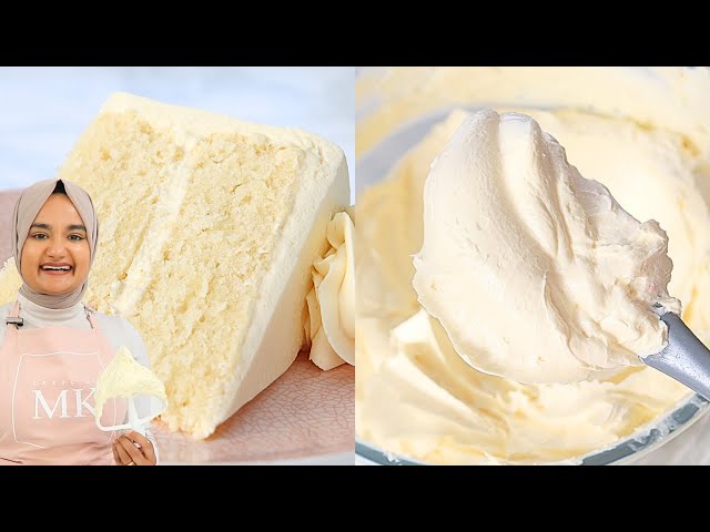 If you hate regular BUTTERCREAM FROSTING, this less-sweet, silky smooth recipe will change your mind