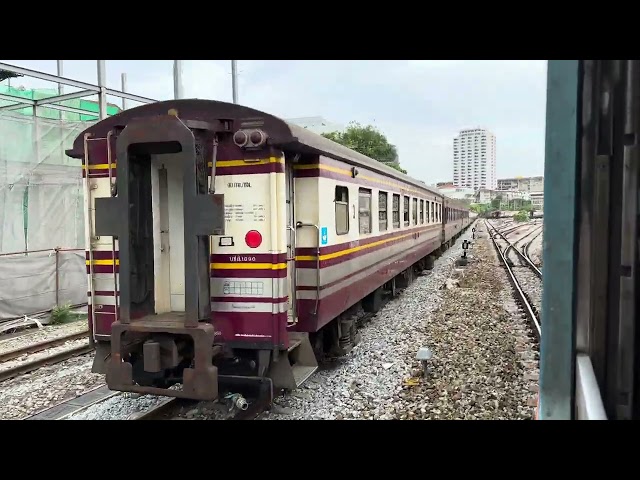 SRT 390 approach to Bangkok Hua Lamphong 9 Sep 2024