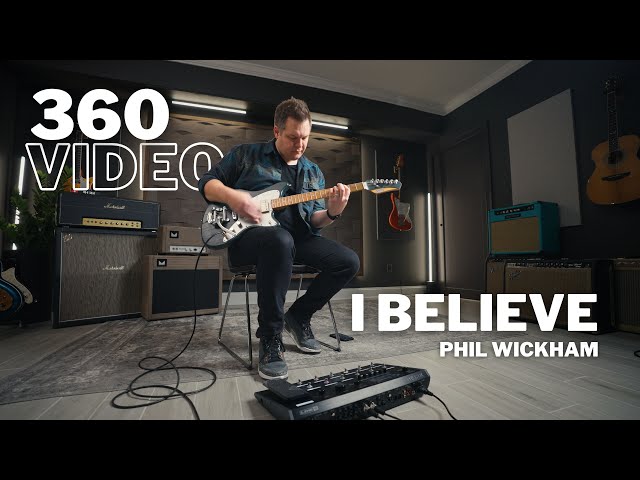 I Believe - Phil Wickham - Electric Guitar Cover (360 BTS video)