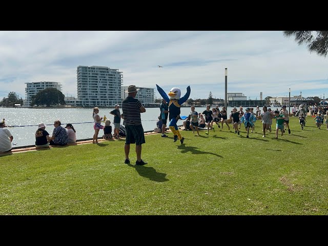 Mandurah Rotary Duck Race and Family Fun Day Mascot Race 2024