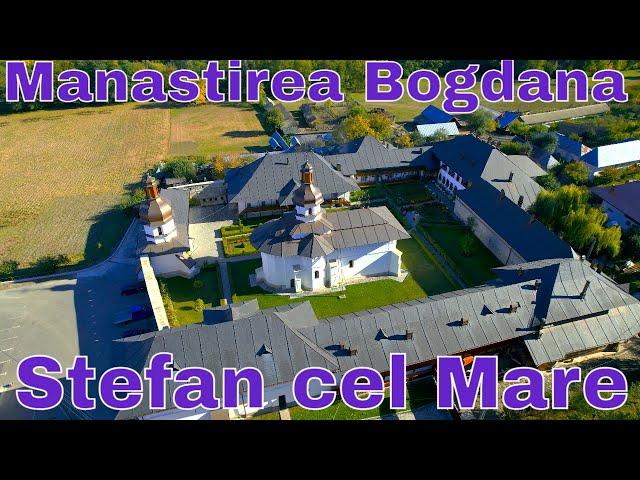 Mănăstirea Bogdana comuna Ștefan cel Mare, județul Bacău/Monument istoric.DJI Air2S Cinematic