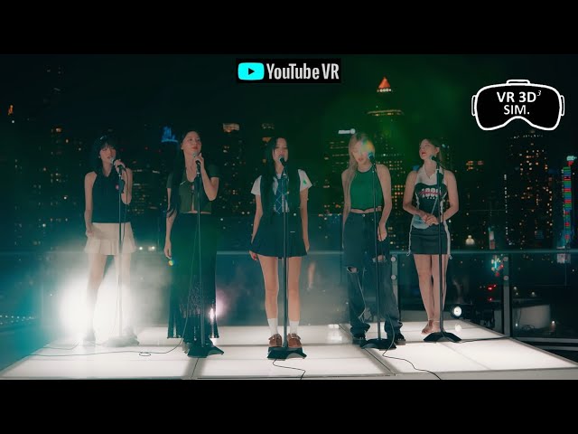 [VR] (여자)아이들((G)I-DLE) - 'I DO' NYC Skyline Performance (Simulated VR 3D)