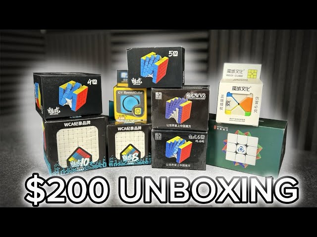 MASSIVE $200 Cube Unboxing!