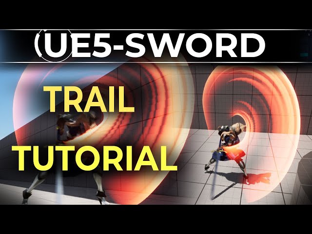 UE5: How To Make "Sword-Trails" (In 3 Minutes)