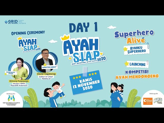 Ayah S.I.A.P 2020: Day 1